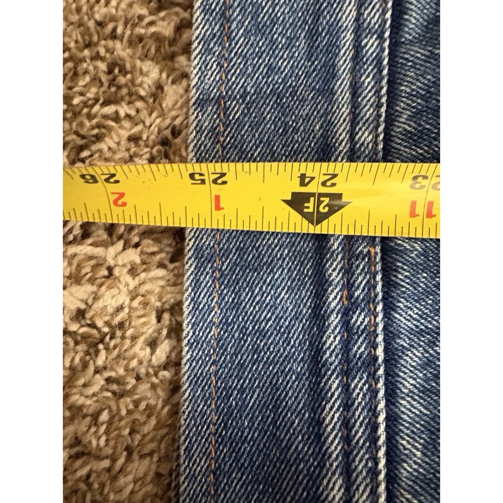 Vintage Disney Tigger Jacket Mens Medium M Denim Varsity Embroidered 90s - Picture 10 of 10